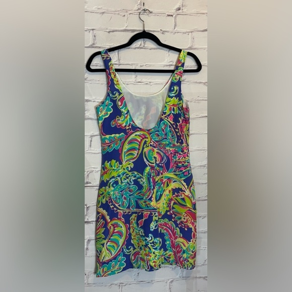 Lilly Pulitzer Silk Poppy Dress - Size XS - Picture 3 of 6